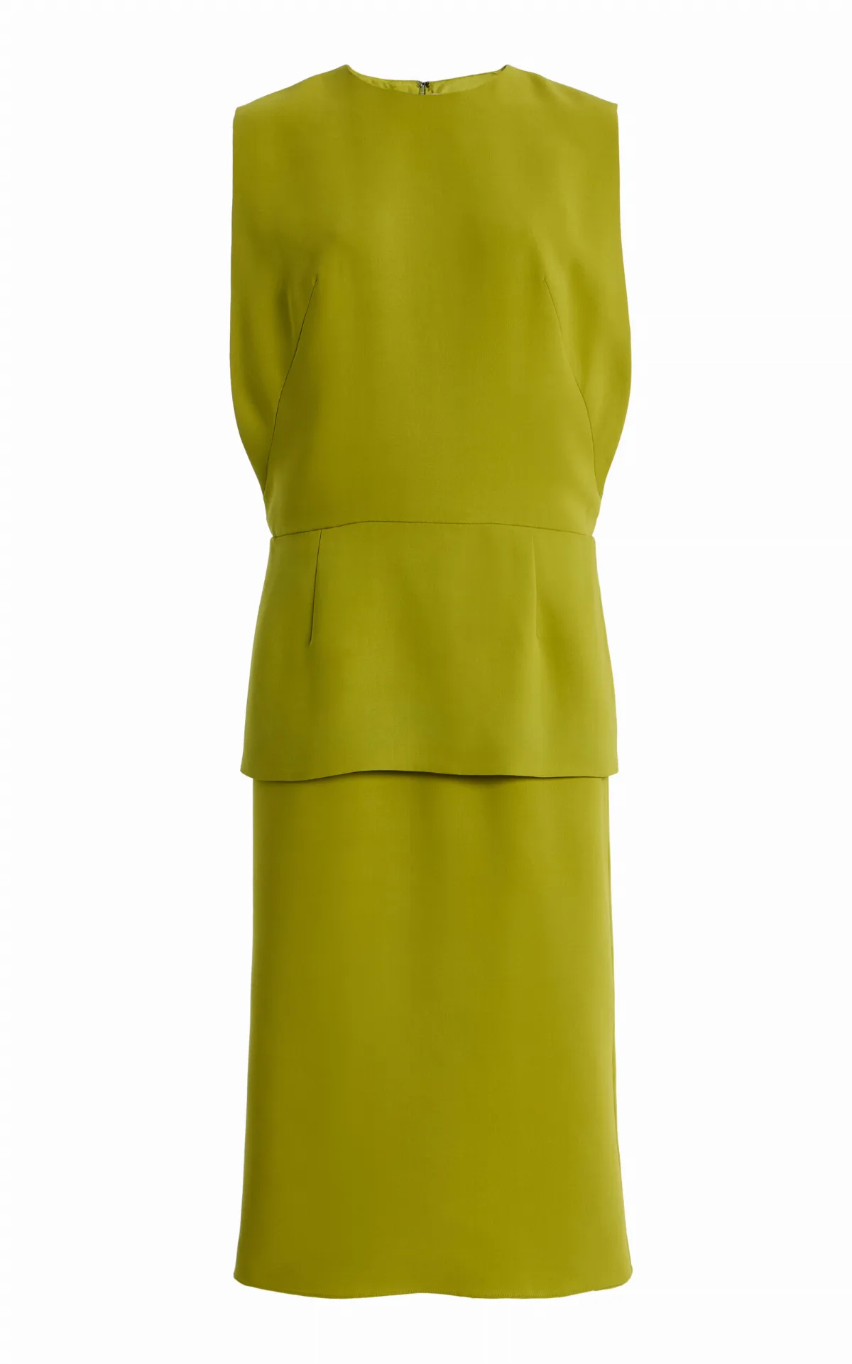 Peplum Midi Dress by Kate Hundley