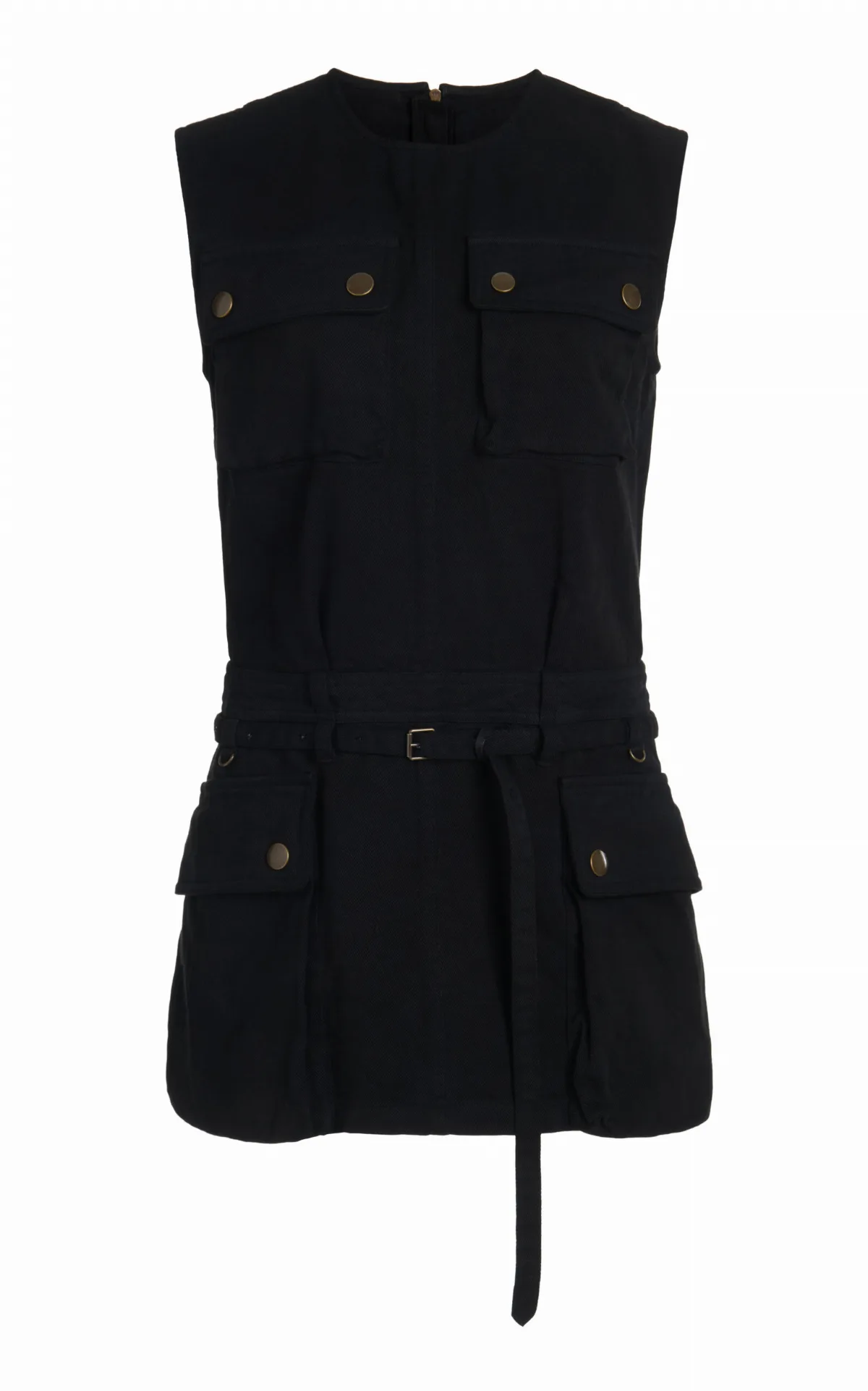 Cesda Belted Cotton Top by Dries Van Noten