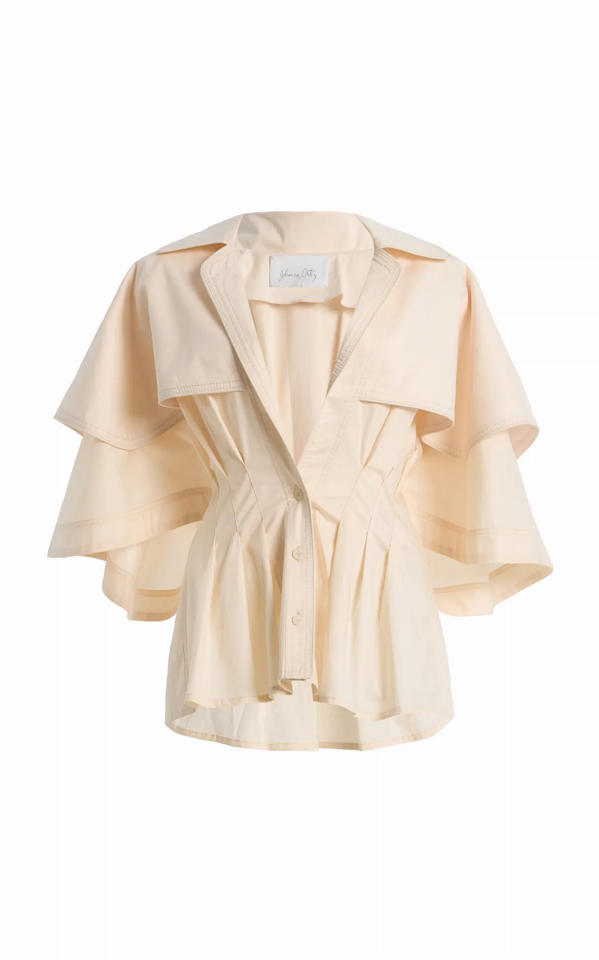 Suspiro Gaucho Cotton Top by Johanna Ortiz