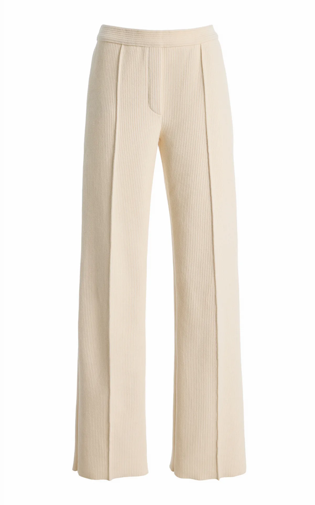 Evie Corduroy Straight-Leg Pants by High Sport