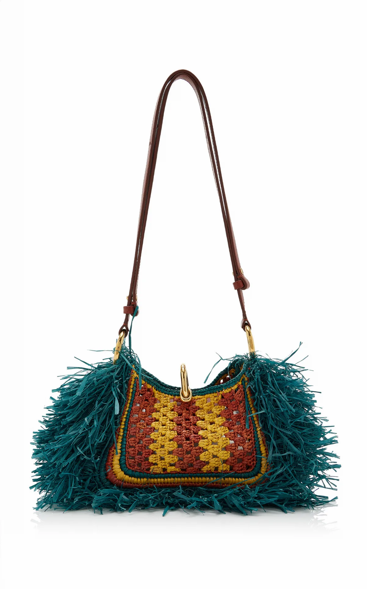 Sac a Main Fringed Raffia Bag by Rabanne