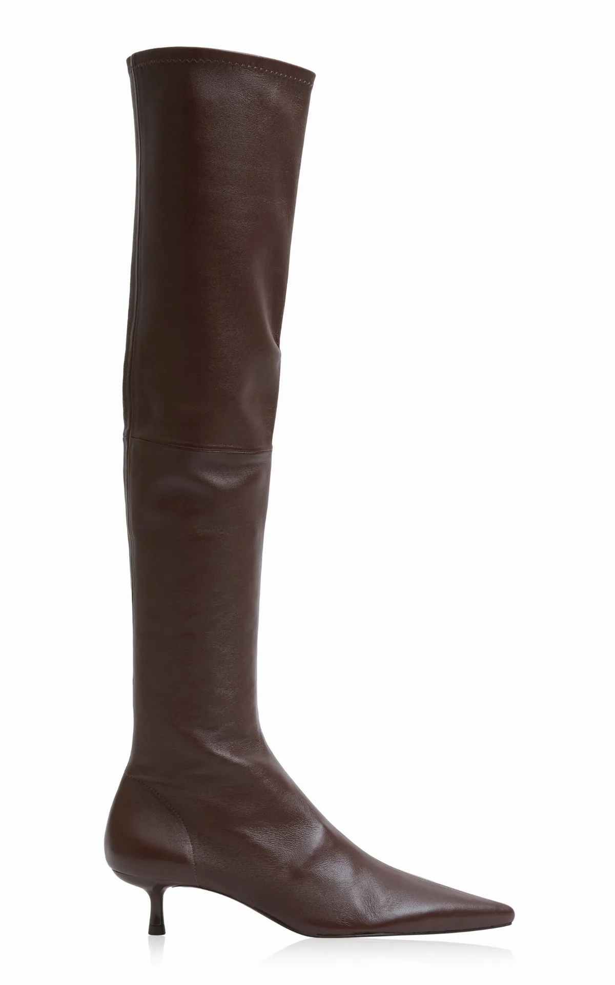 Joni Stretch Leather Over-The-Knee Boot by Simkhai