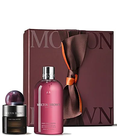 Fiery Pink Pepper Fragrance Collection Holiday Set by Molton Brown