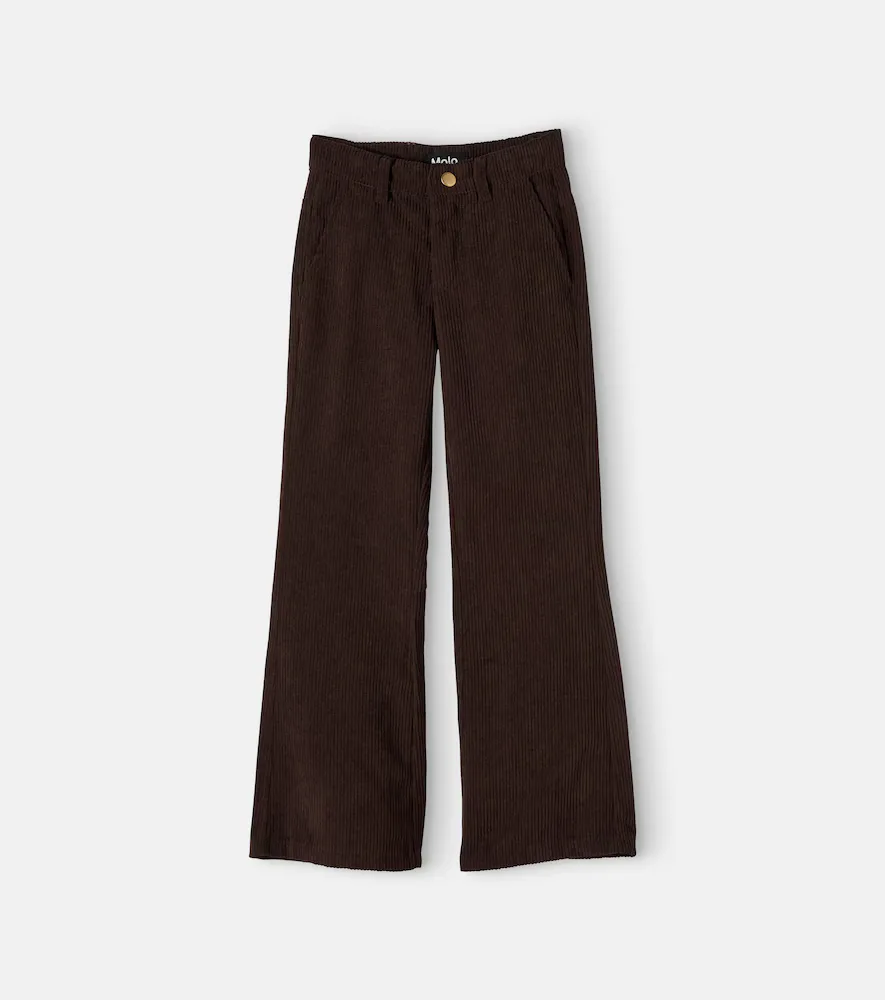 Aida Corduroy Flared Pants by Molo