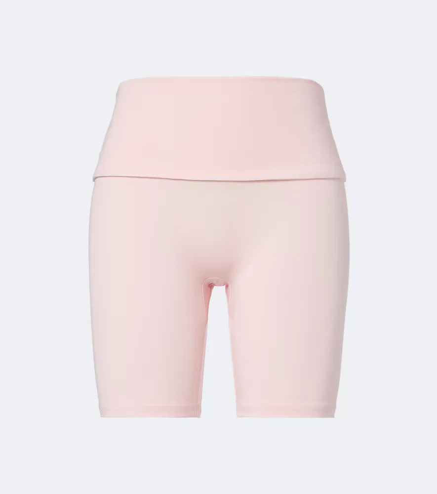 Foldover Biker Shorts by Norba