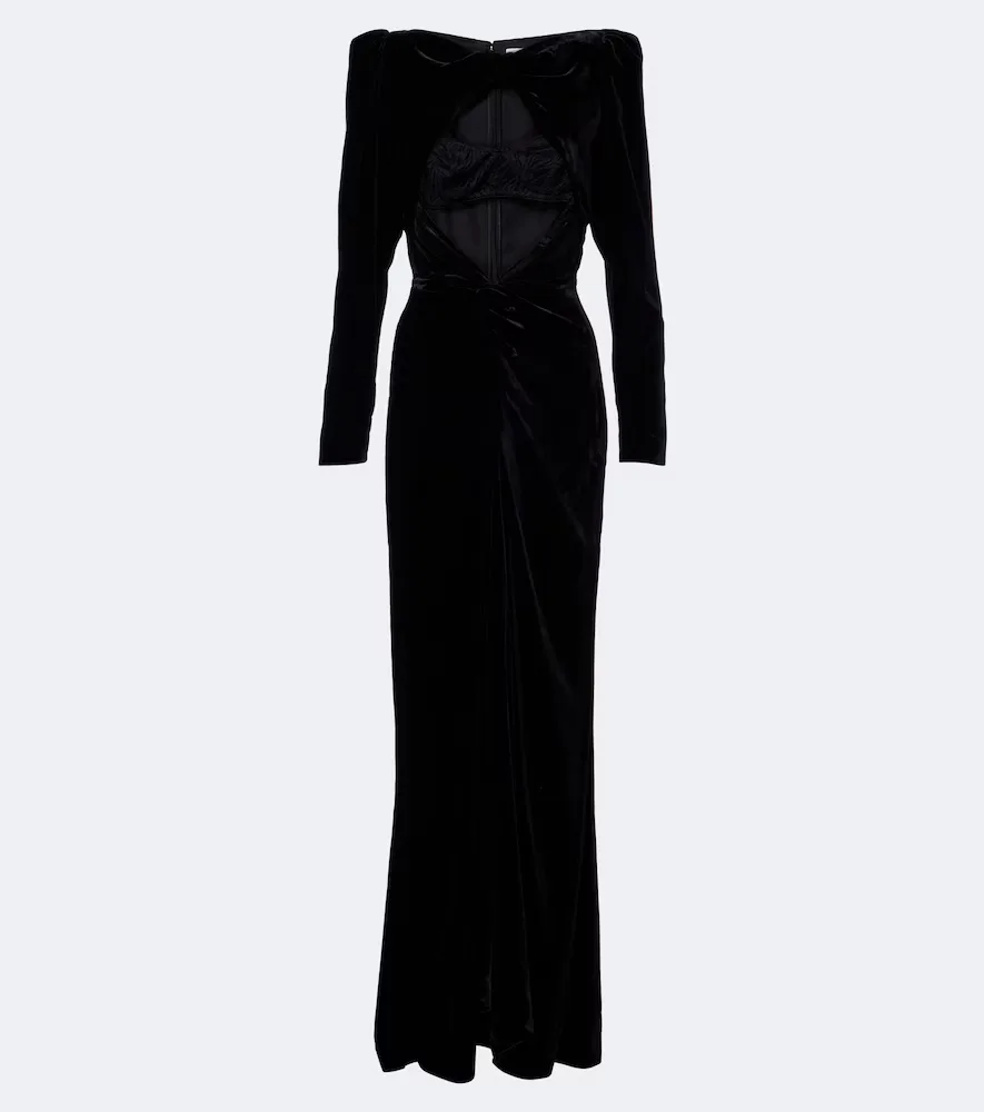 Velvet Gown by Balmain