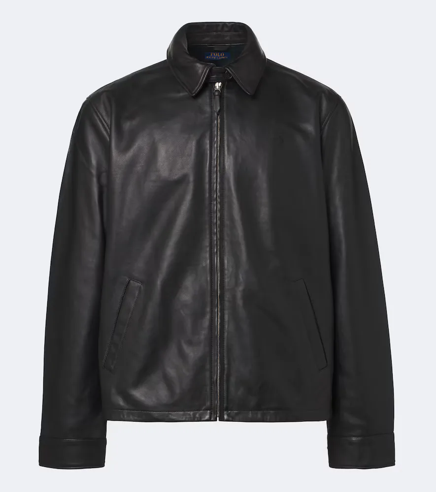 Bayville Leather Jacket by Polo Ralph Lauren