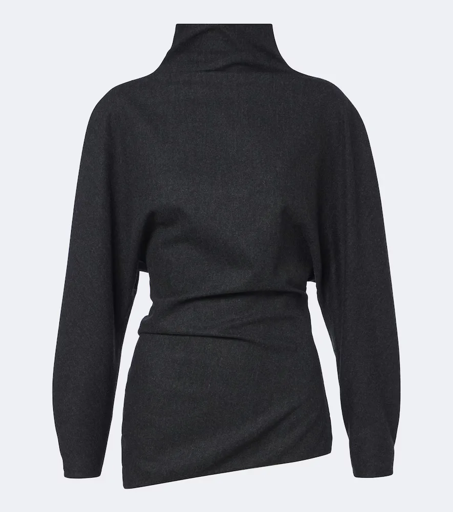 Harlow Wool and Cashmere Top by Khaite