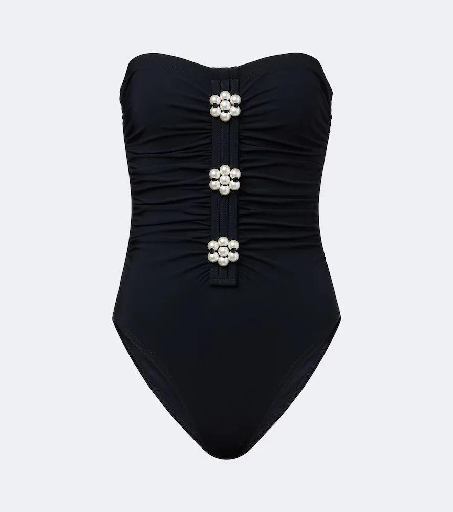 Maya Embellished Swimsuit by Karla Colletto
