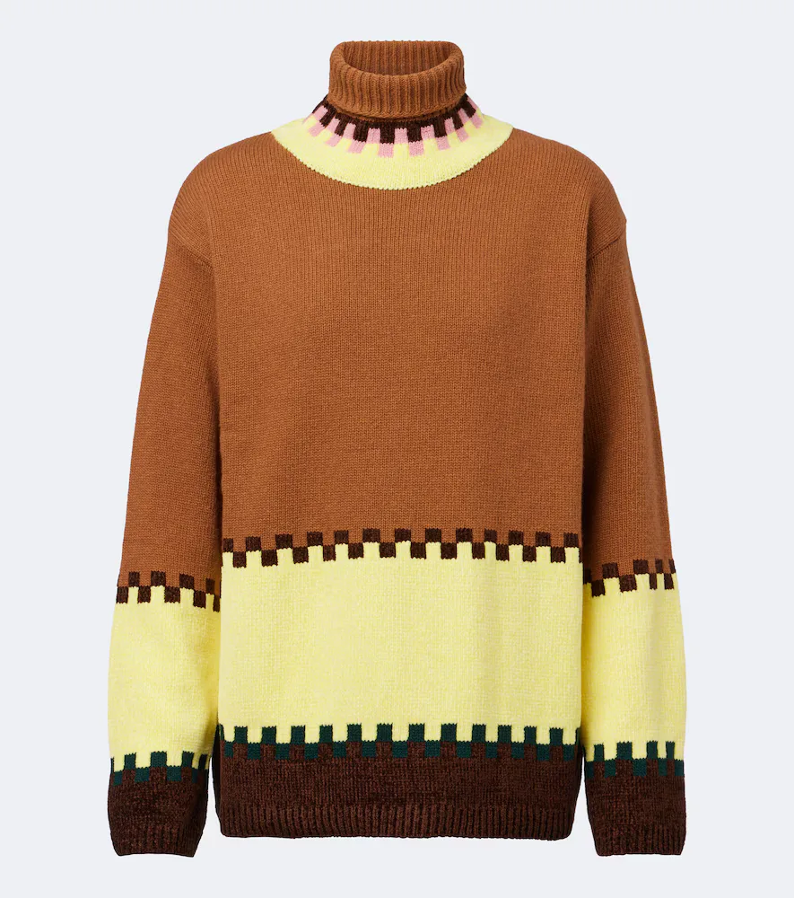 Fireside Cte Anglaise Sweater by La Doublej