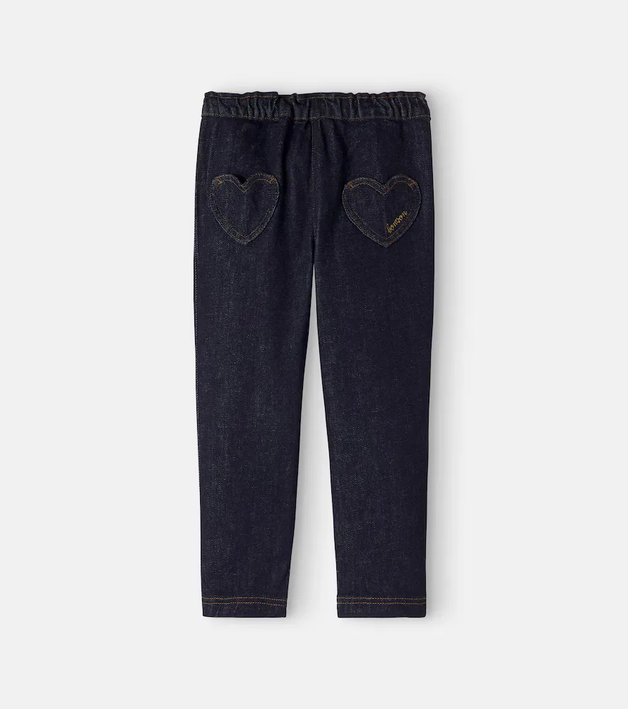 Duck Patch-Appliqu Jeans by Bonton