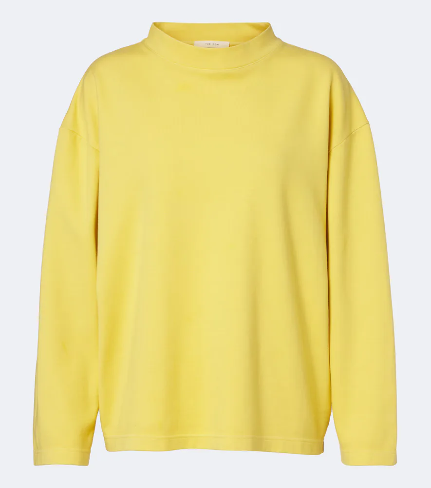 Kate Cotton-Blend Jersey Sweatshirt by The Row
