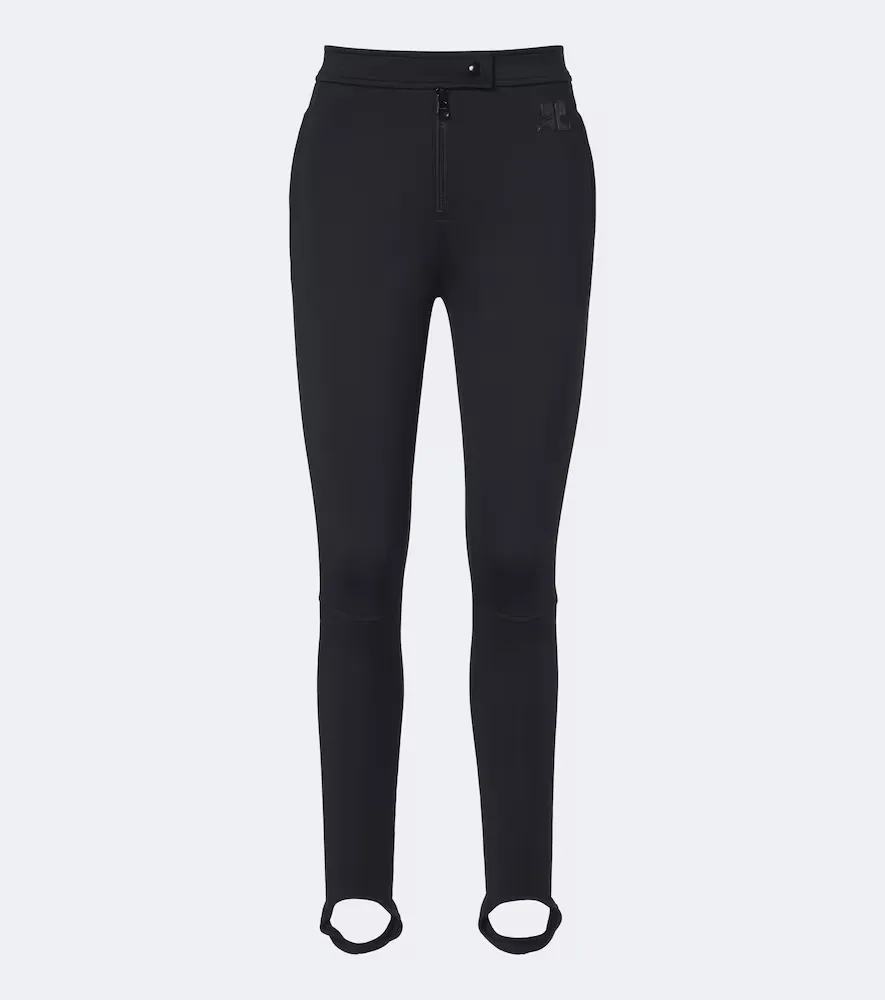 Jersey Stirrup Ski Pants by Courreges