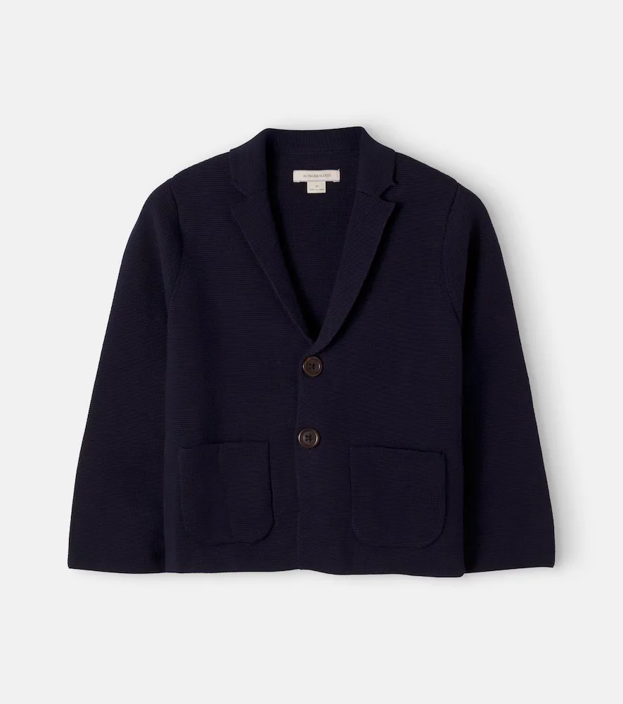 Gabriel Knitted Cotton Blazer by Konges Slojd