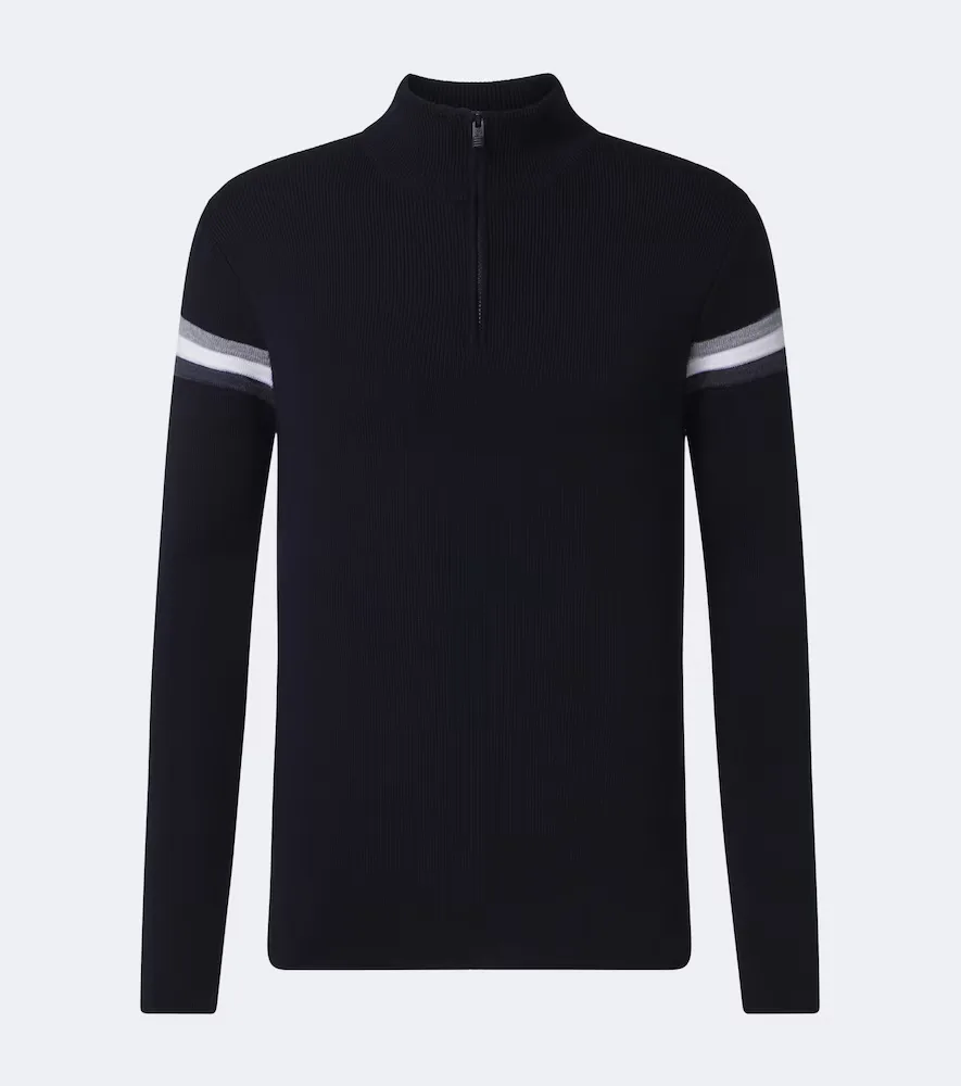 Wengen IV Wool Half-Zip Sweater by Fusalp