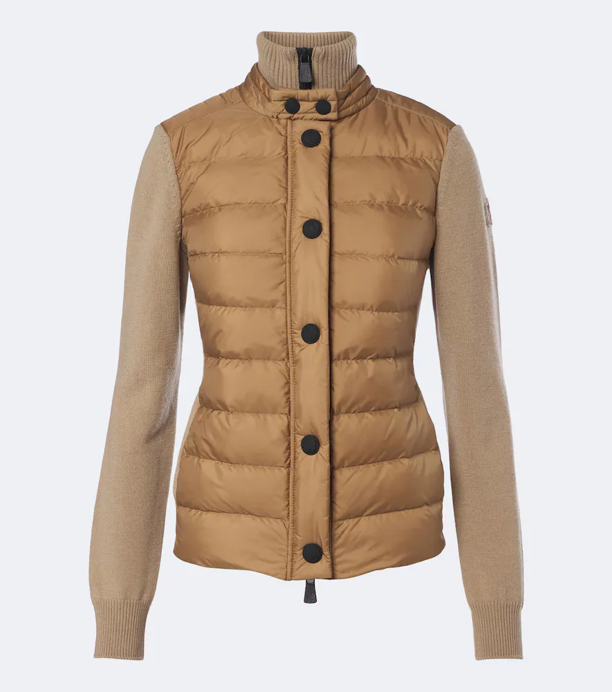 Grenoble Down-Paneled Cardigan