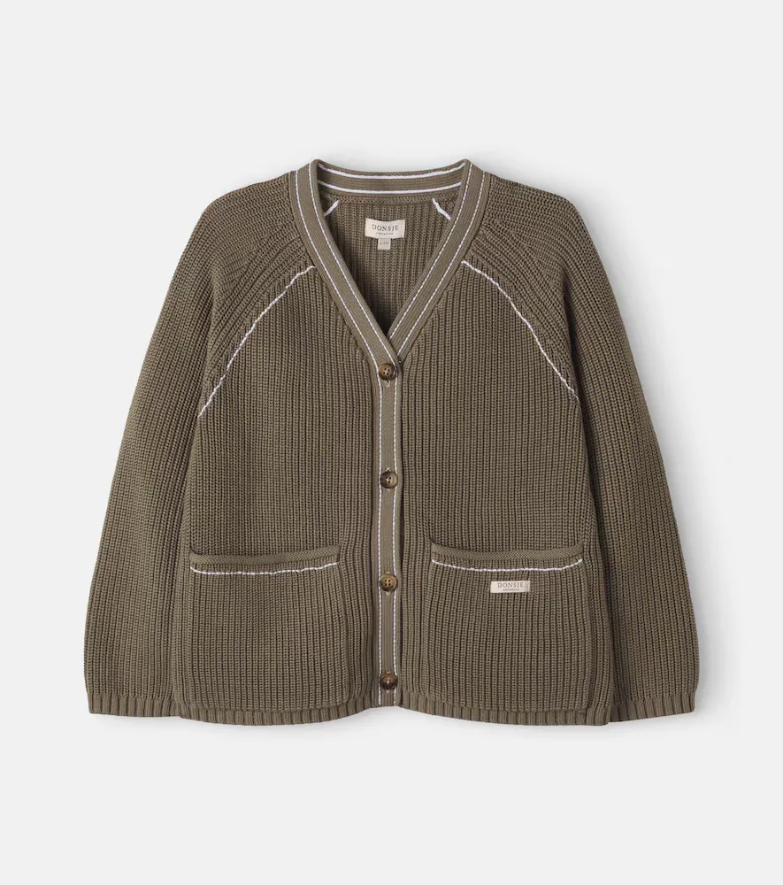 Khalan Cotton Cardigan by Donsje