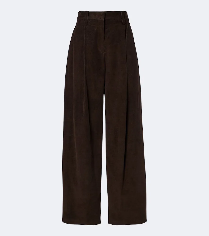 Monili Corduroy Wide-Leg Pants