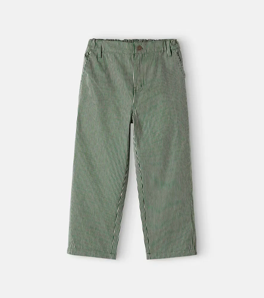 Luc Striped Cotton Twill Pants by Konges Slojd