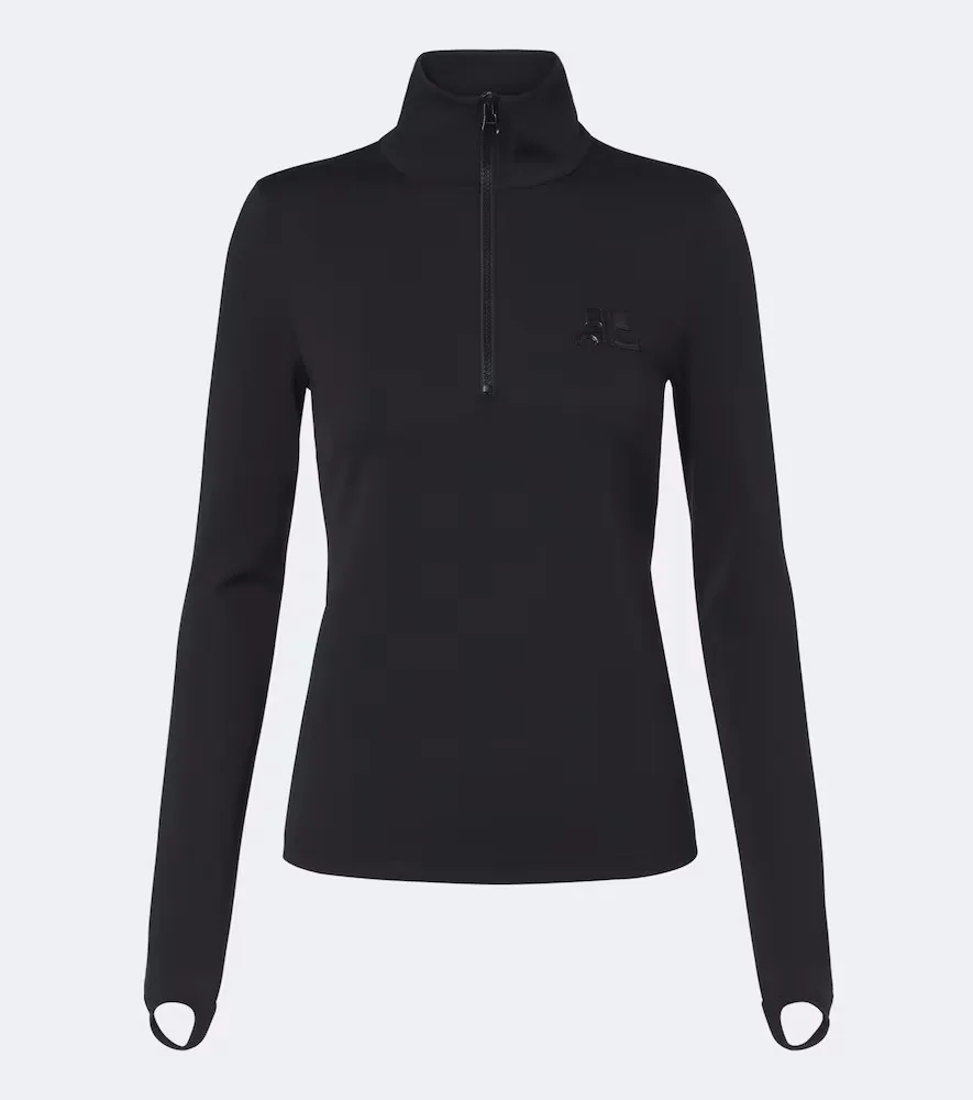Logo Ski Top by Courreges