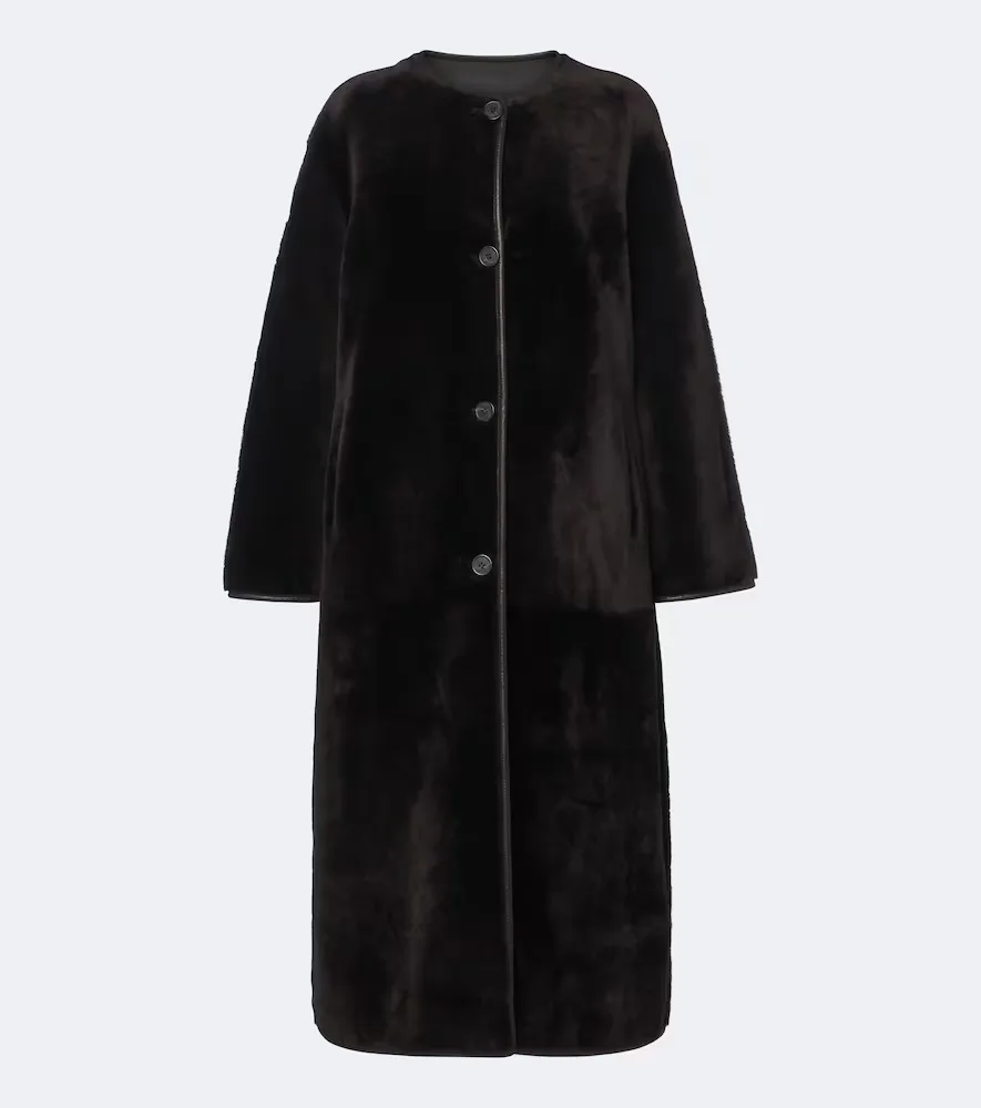 Rilana Reversible Shearling Coat