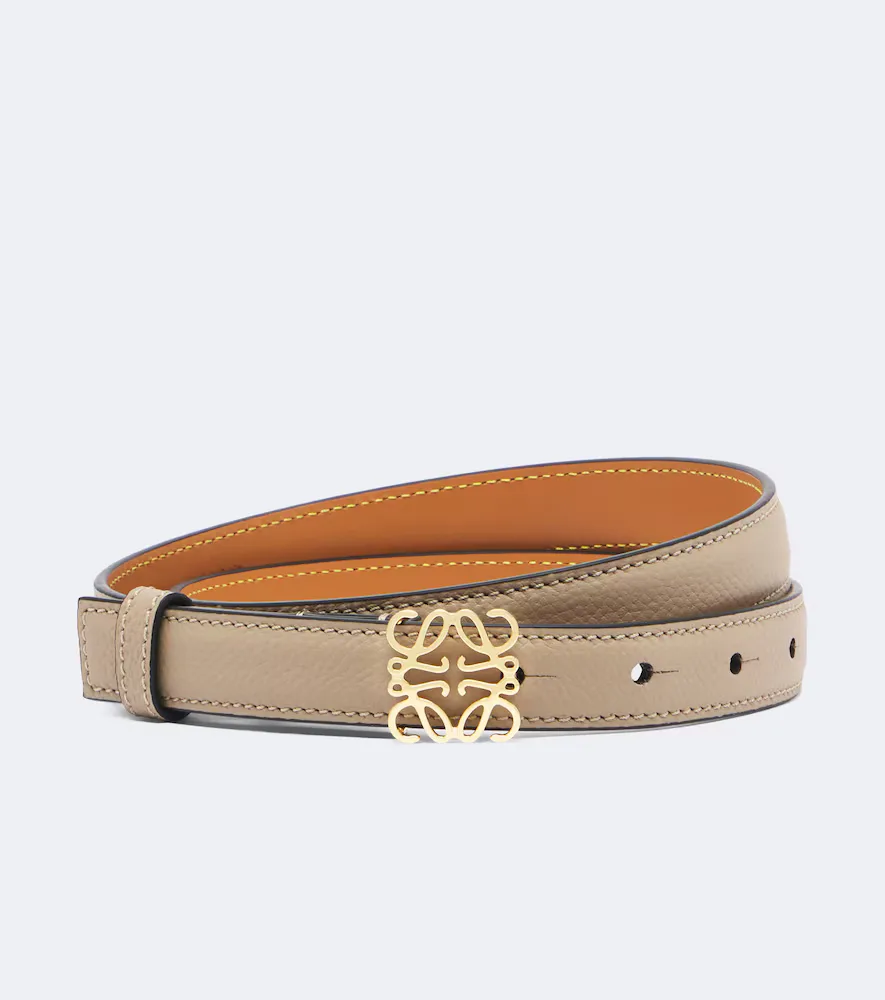 Anagram Leather Belt by LOEWE