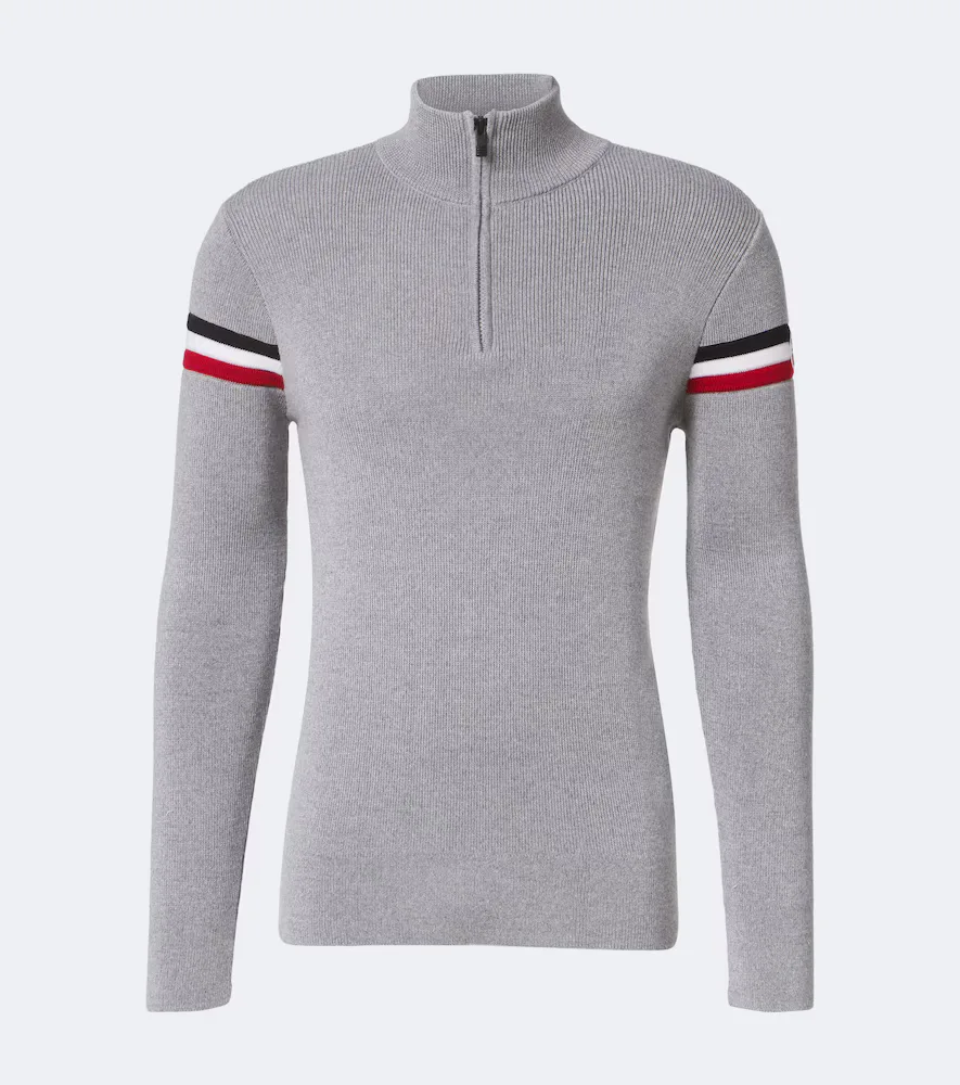 Wengen Wool Half-Zip Sweater by Fusalp