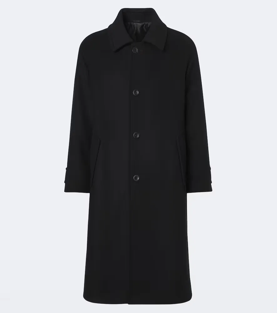 Giorgio Armani Wool and Cashmere Coat by Armani