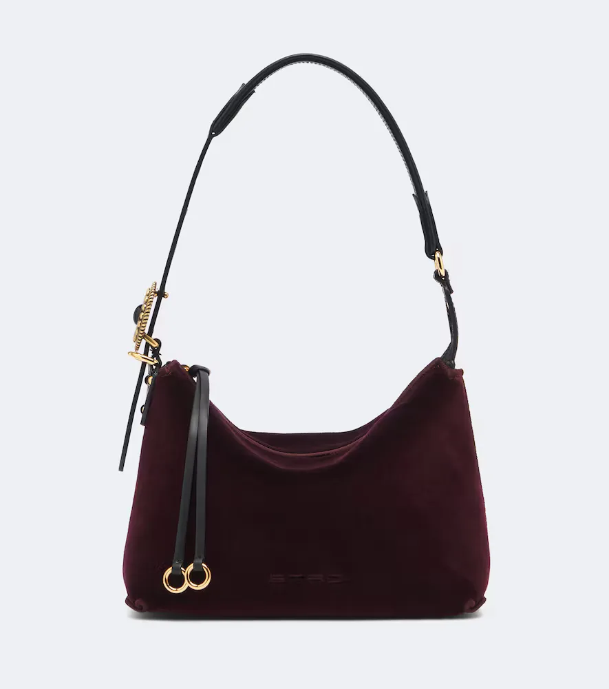 Small Velvet Shoulder Bag by ETRO