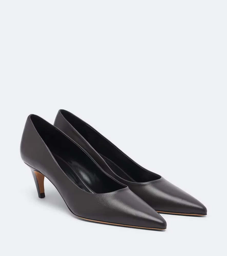Blade Leather Pumps by Jude