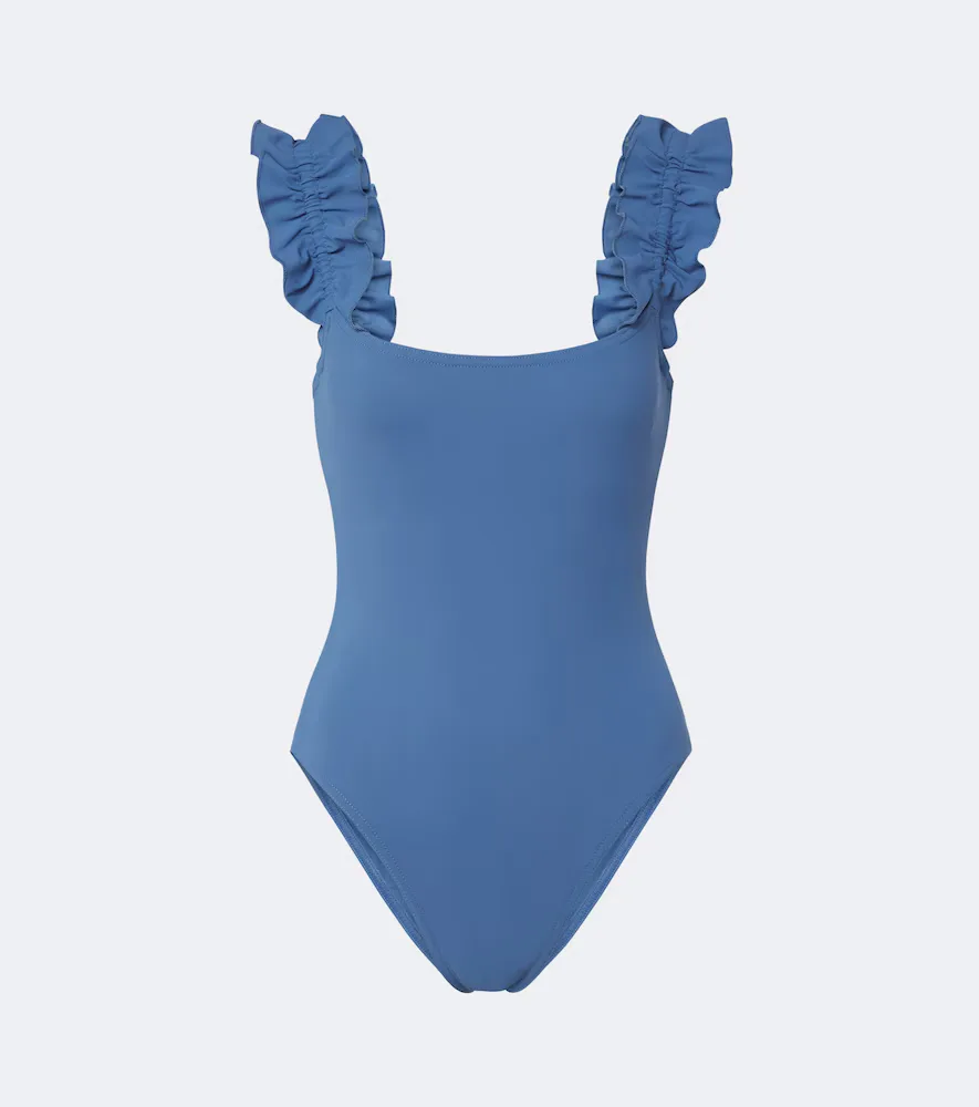 Ruffled Swimsuit by Karla Colletto