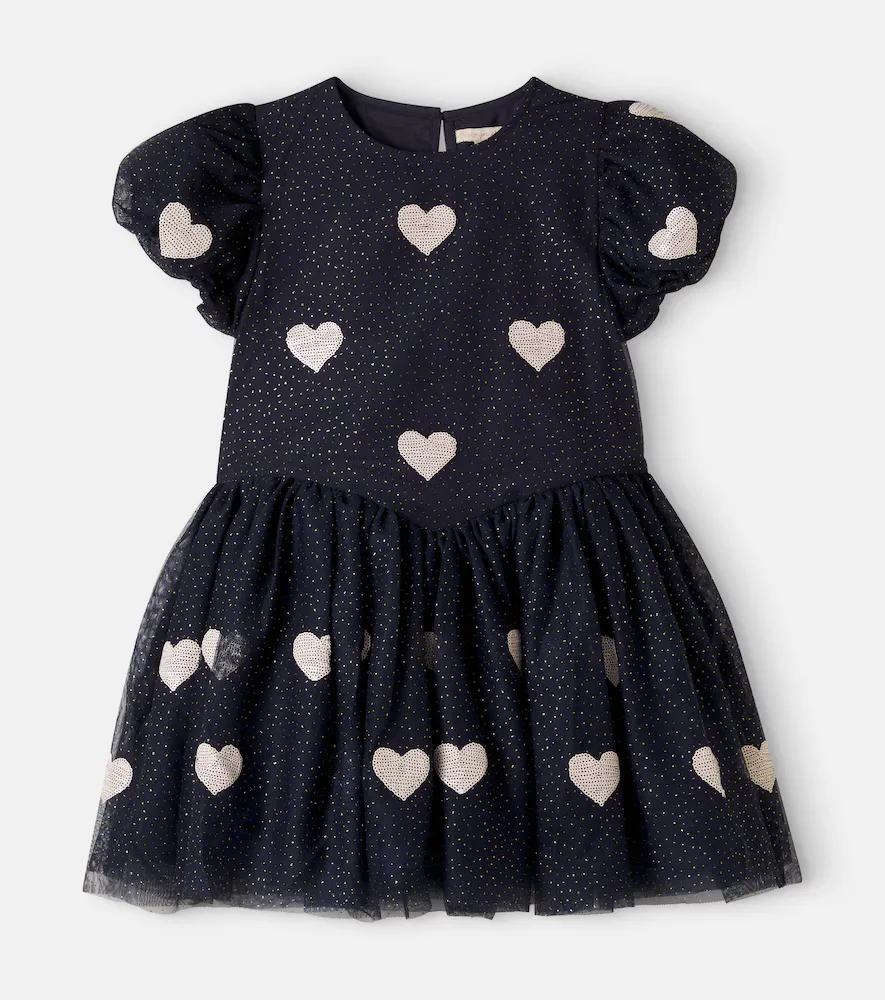 Heartlily Sequined Tulle Dress by Konges Slojd
