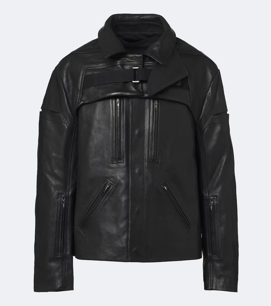Mac Convertible Leather Jacket