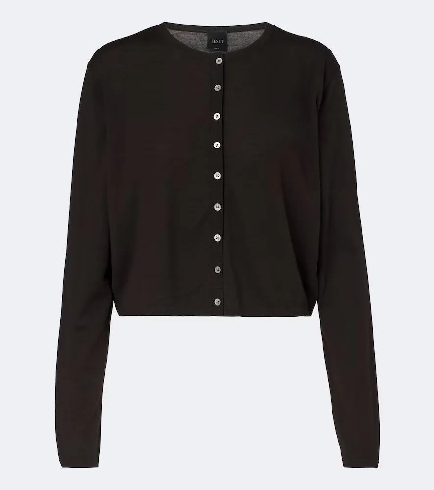 James Wool Cardigan by Leset
