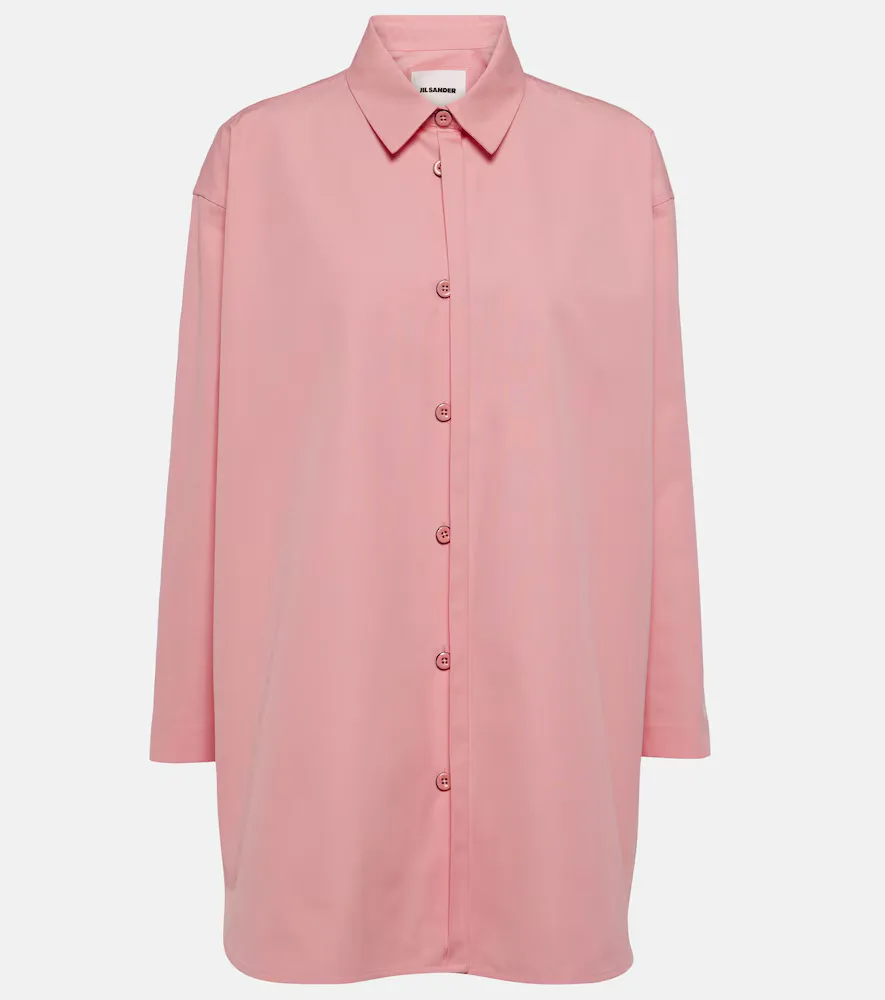 Cotton Poplin Shirt by Jil Sander