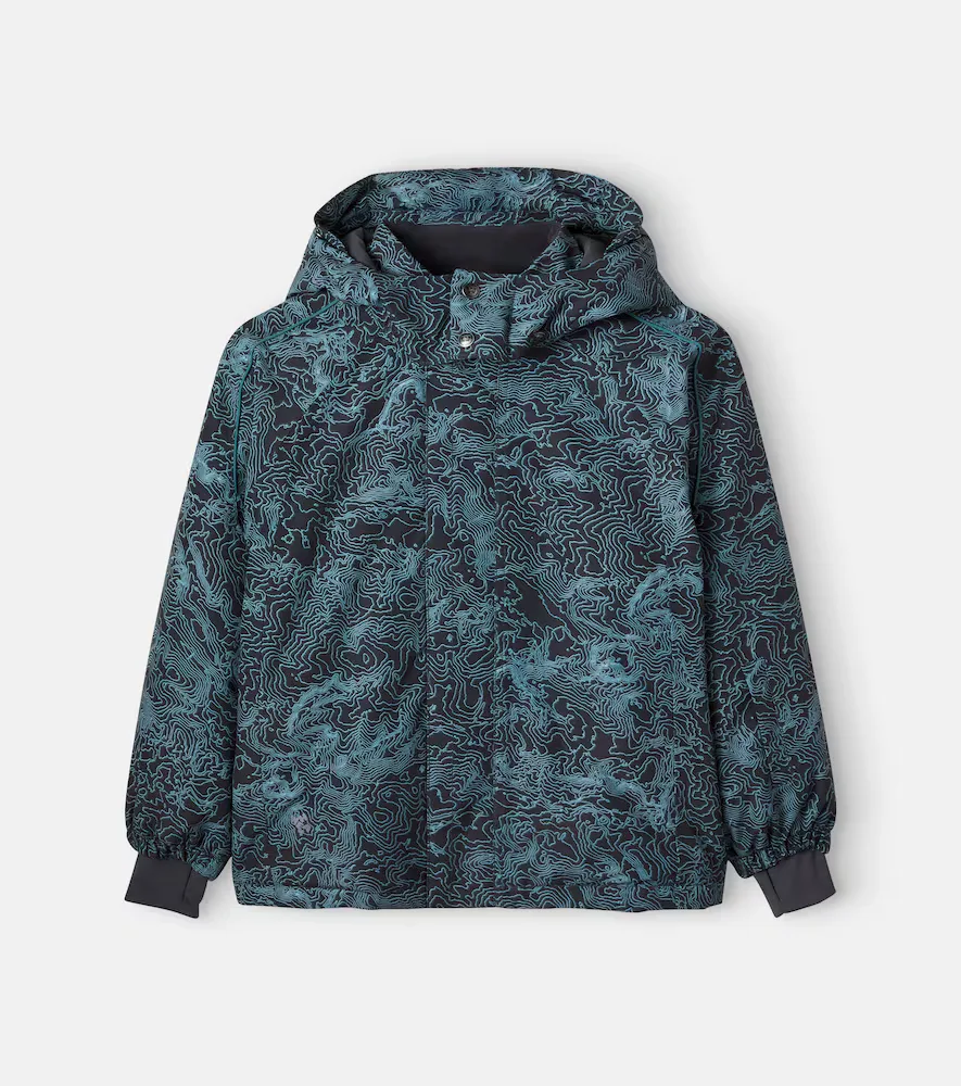 Slopo Printed Ski Jacket by Wheat