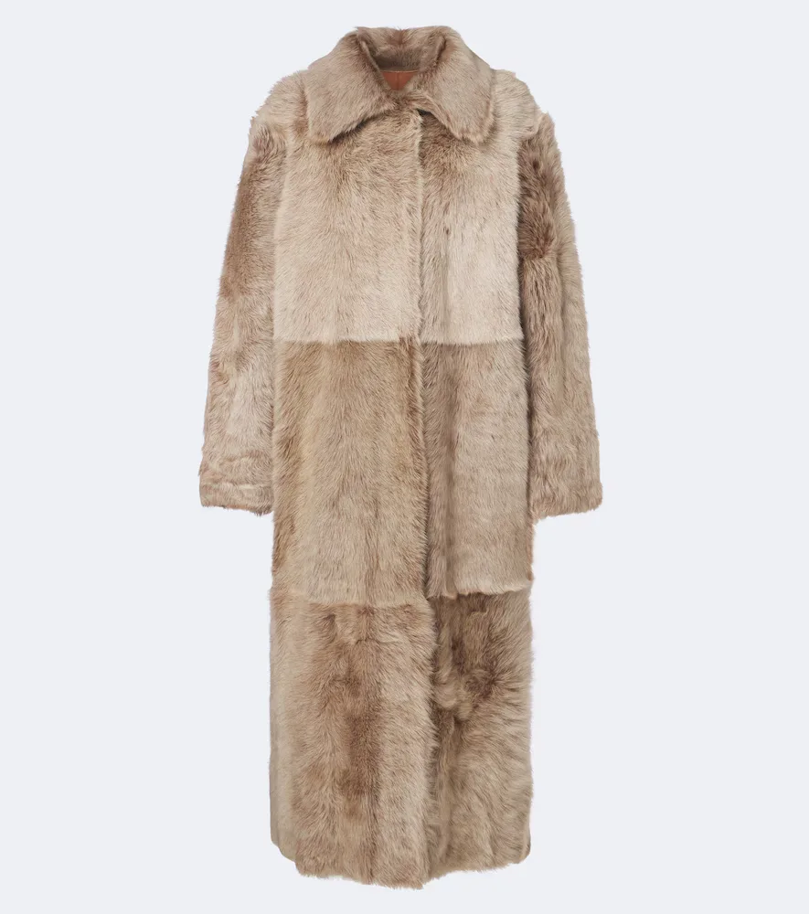 Verena Reversible Shearling Coat
