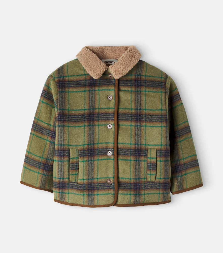 Pierrot Plaid Jacket by Bonton