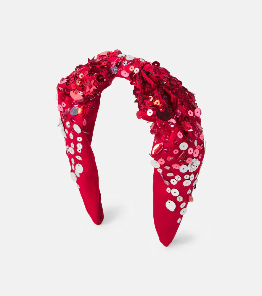 Winter Waltz Sequined Headband by Tutu Du Monde