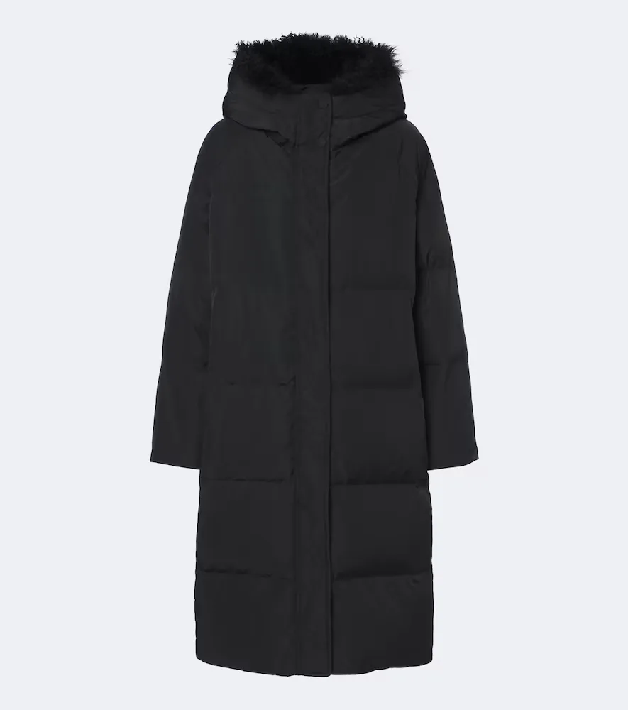 Hooded Down Coat by Yves Salomon