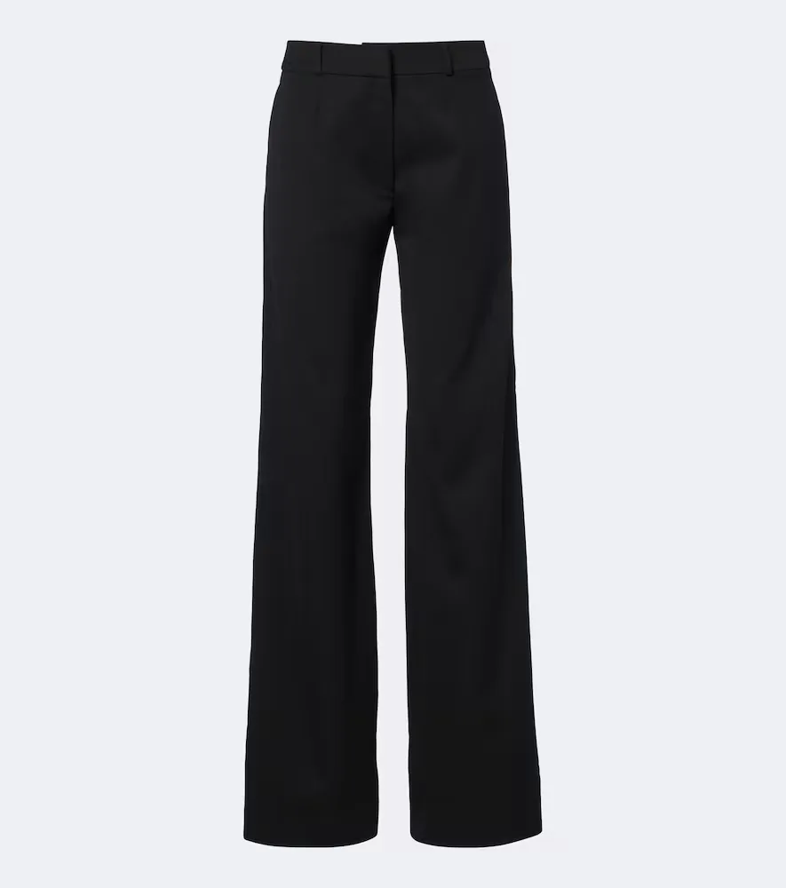 Mid-Rise Straight Pants
