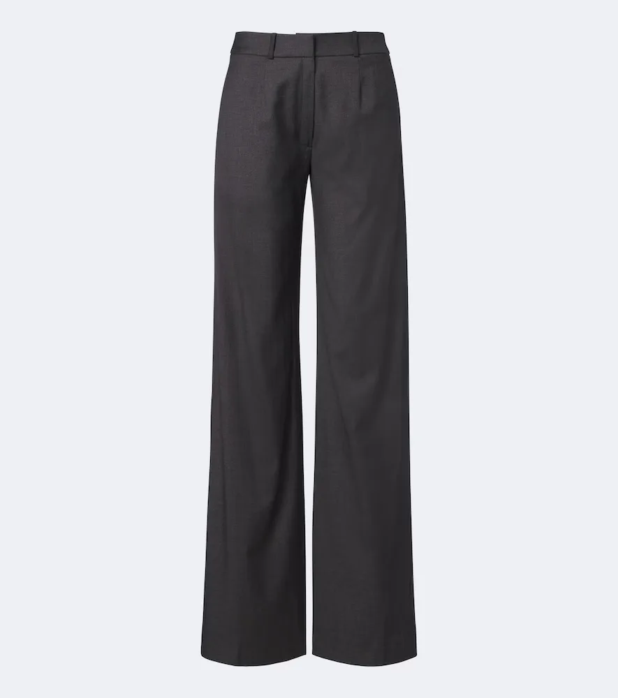 Mid-Rise Straight Pants