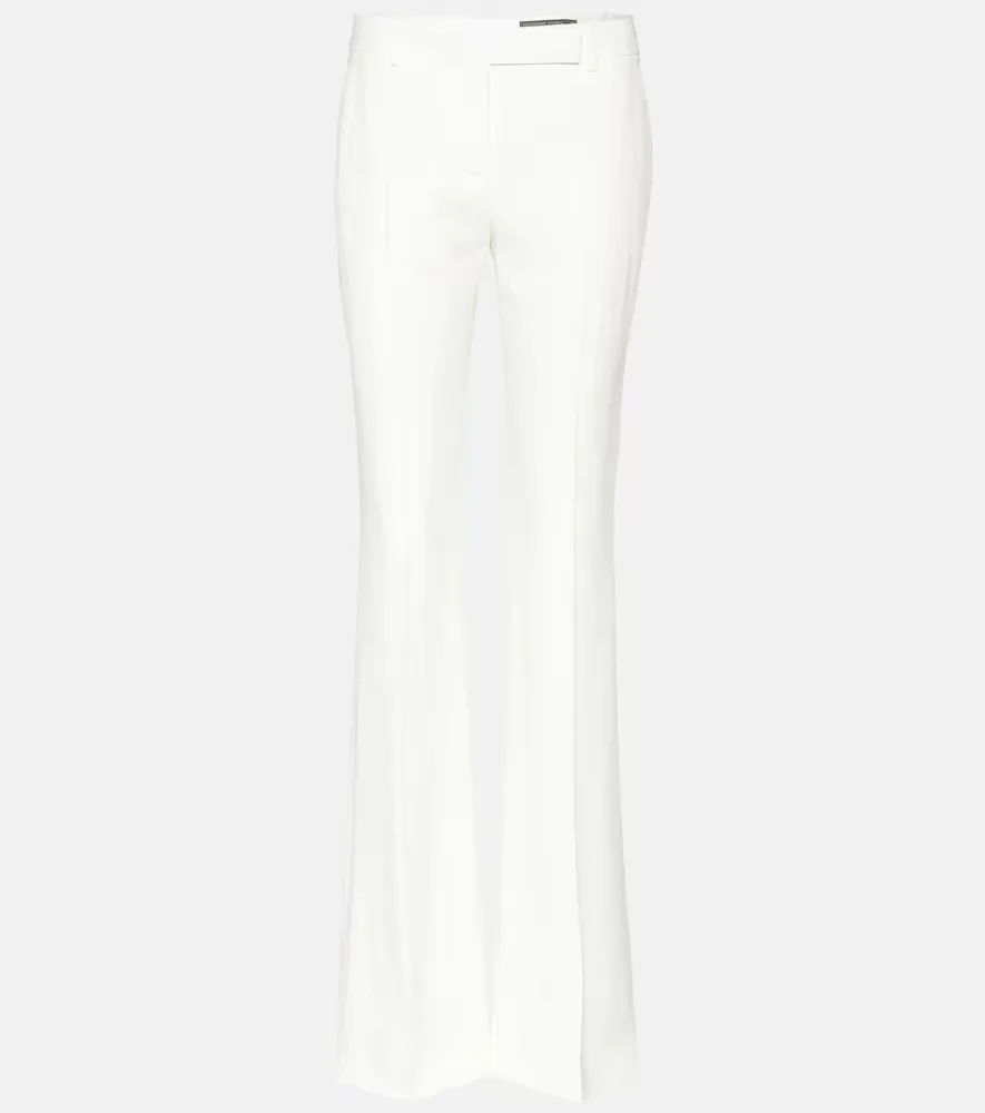 Mid-Rise Flared Pants by Mcqueen