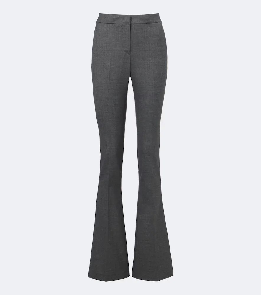 Mid-Rise Flared Pants by Blumarine