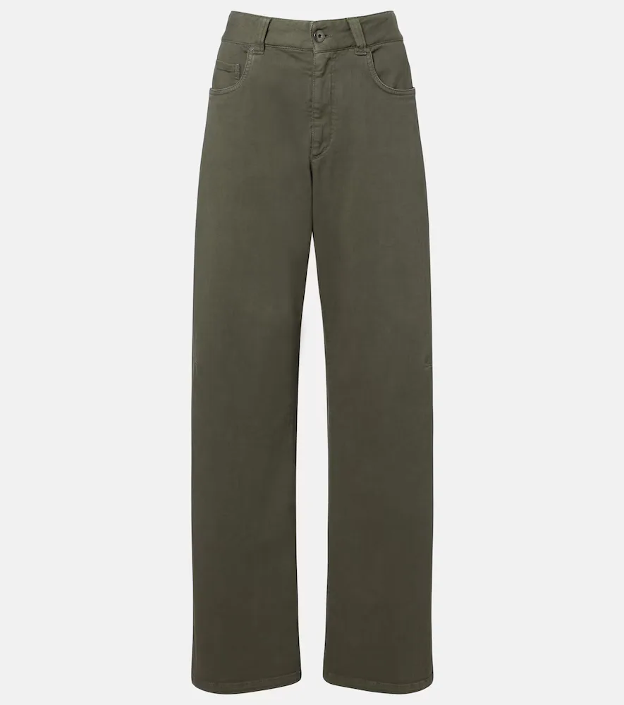 Monili Wide-Leg Jeans by Brunello Cucinelli