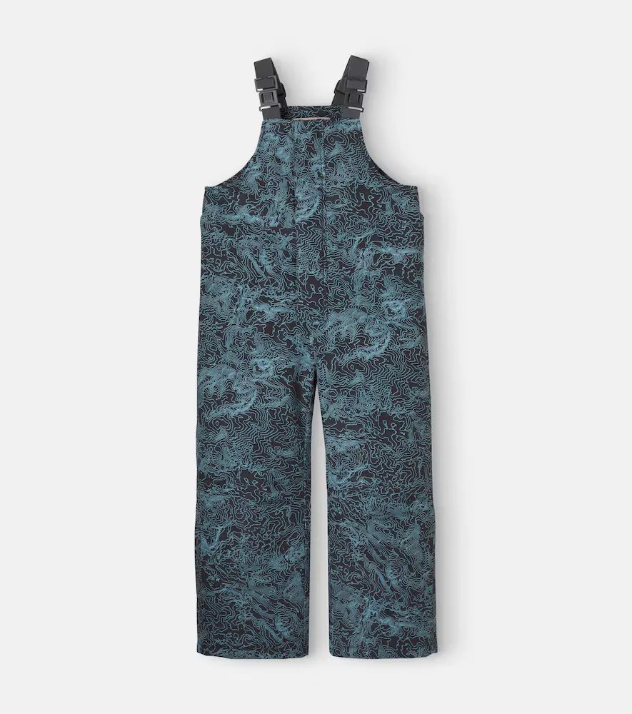 Runno Printed Ski Salopettes by Wheat