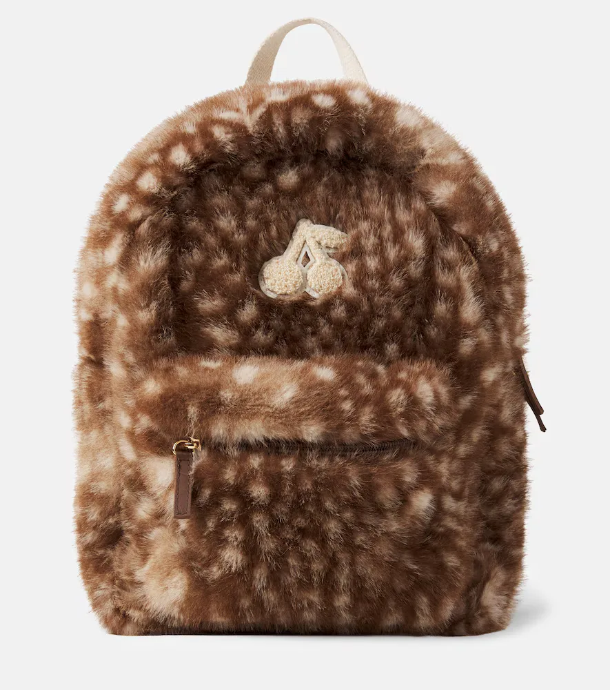Gania Animal-Print Backpack by Bonpoint