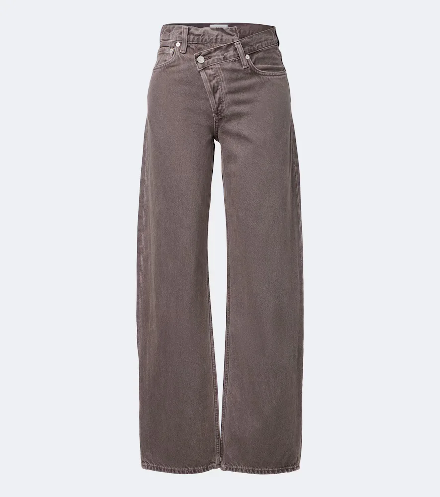 Arc Criss Cross Wide-Leg Jeans by Agolde