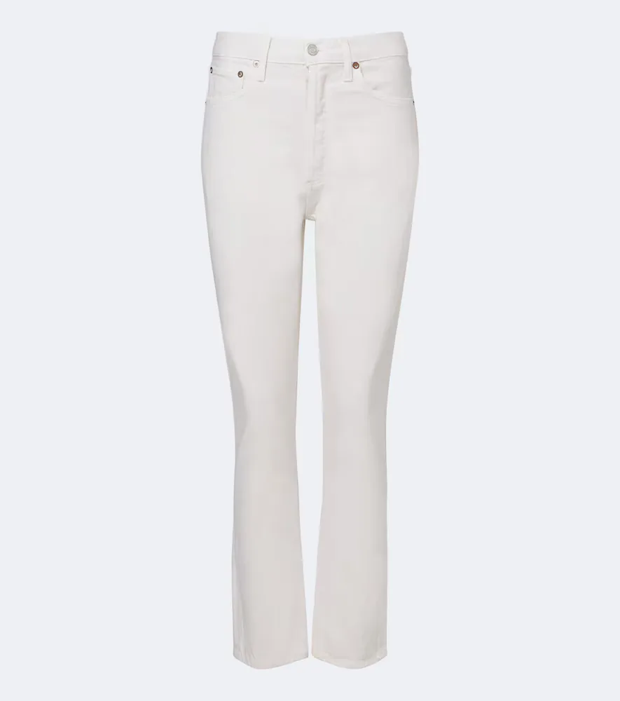 Riley Cropped Straight Jeans