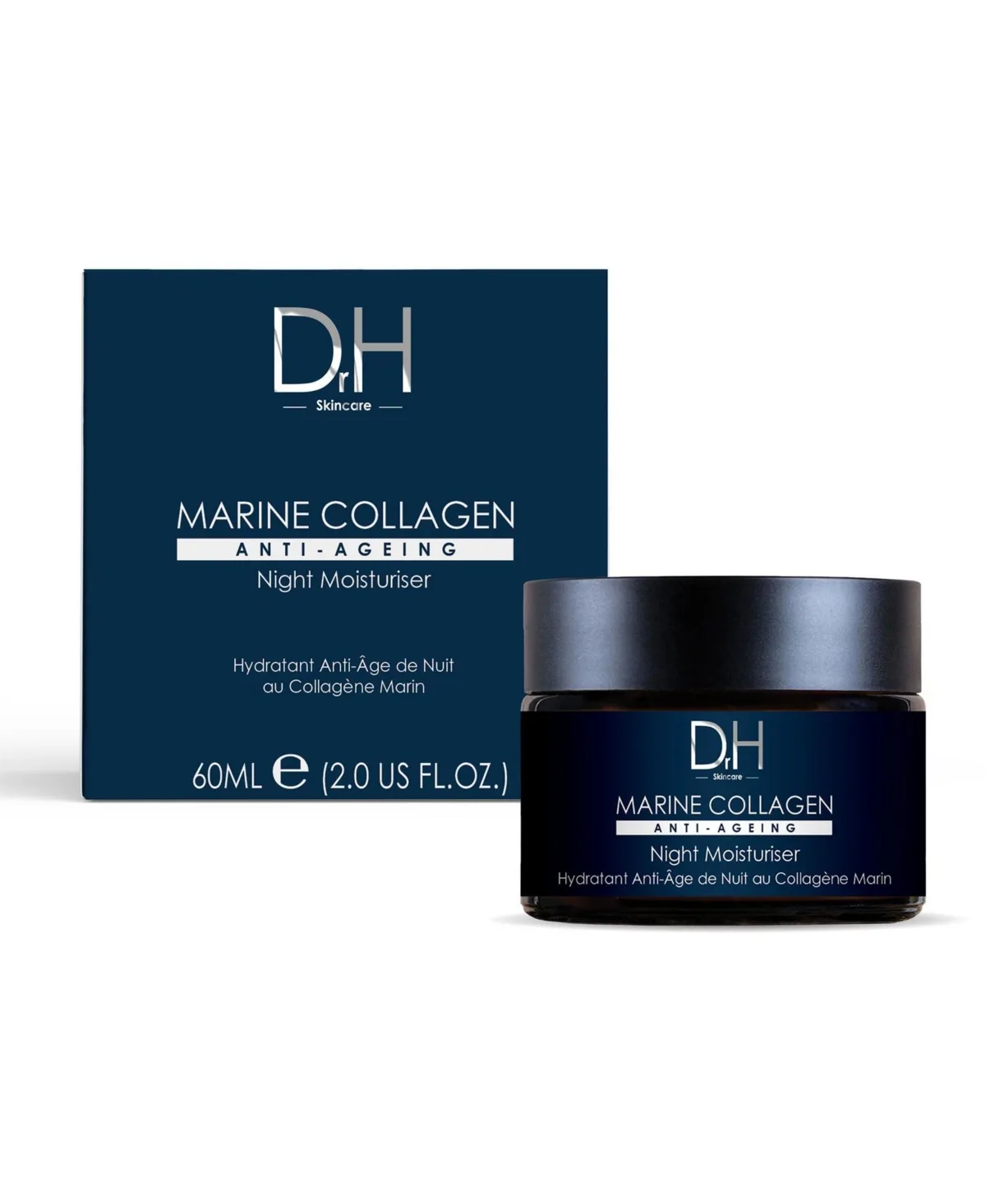 Marine Collagen Anti-Aging Night Moisturizer 60ml by Dr H
